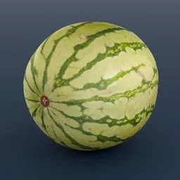 Watermelon Organic Fruit Small Melon