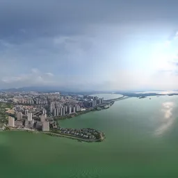 Highsky green lake cloud