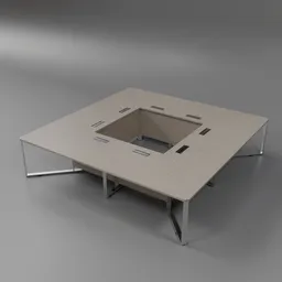Meeting table square