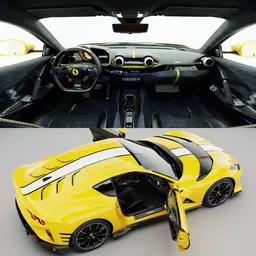 Ferrari 812 Competizione(Rigged)