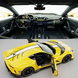 Ferrari 812 Competizione(Rigged)