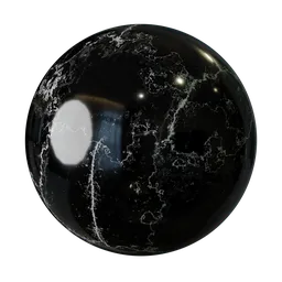 Black Veined Marble