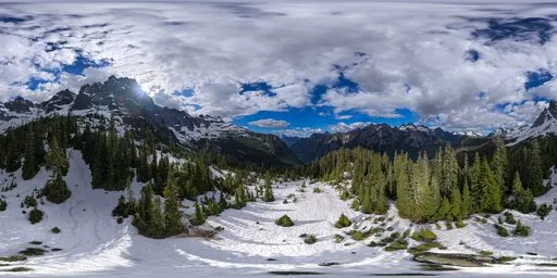 Mountain Peak Landscape Day