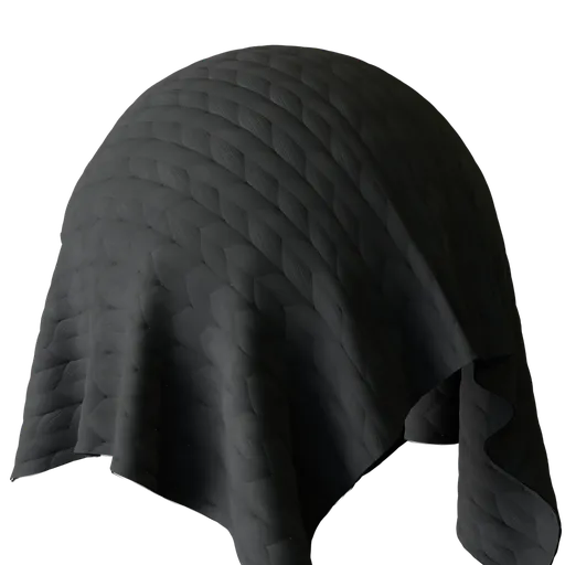 Charcoal Knitted Fabric