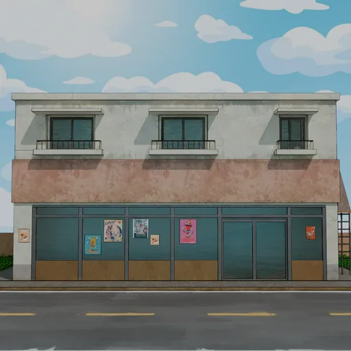 Lowpoly shop