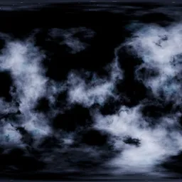 Nebula in Deep Dark Space