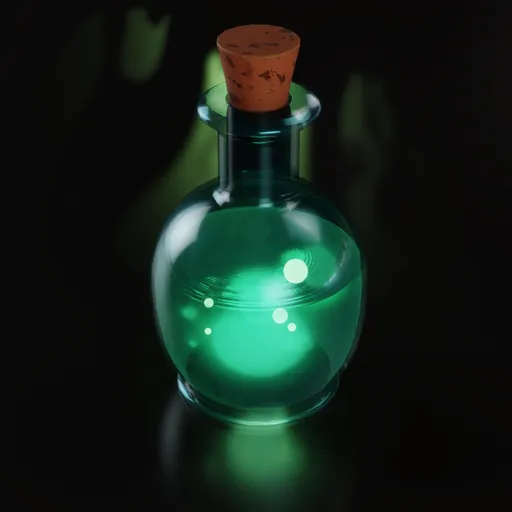 Green Potion Bottle