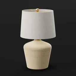 Woven Table Lamp