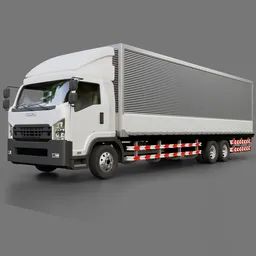 Isuzu F Series Box Truck