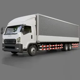 Isuzu F Series Box Truck