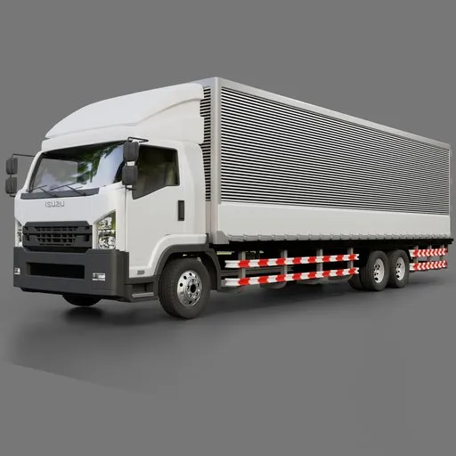 Isuzu F Series Box Truck