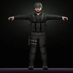 Elite Soldier Character