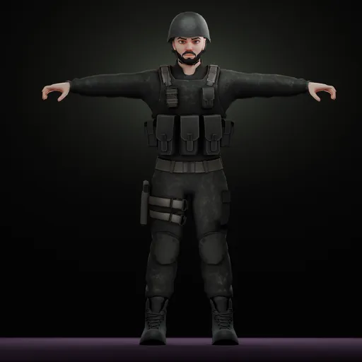 Elite Soldier Character