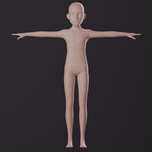 Rigged Mennequin | Full Human Bodies models | Blendkit