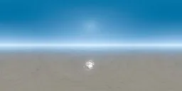 Crystal Clear Azure Sky