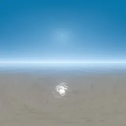 Crystal Clear Azure Sky