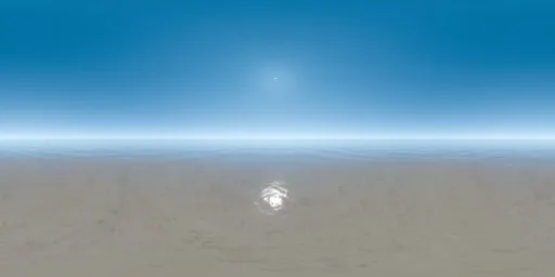 Crystal Clear Azure Sky