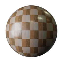 Vintage Mosaic Wood