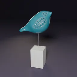 Ceramic bird