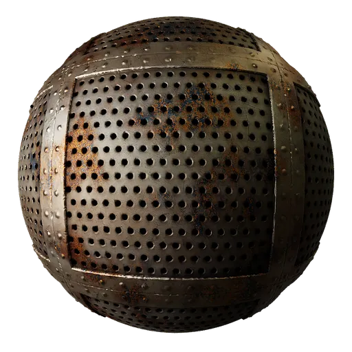 Metal Rivets Eroded Perforated