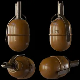 Soviet F1 Hand Grenade