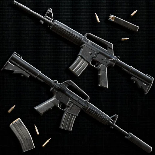 M4A1-S Suppressed Assault Rifle