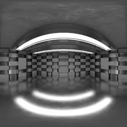 Hdri Product Light Silver Metal