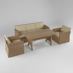 Seline Outdoor Lounge Set