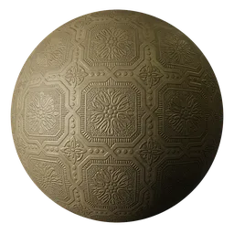 Wallpaper Anaglypta Taupe