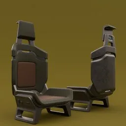 Concept styled car seat