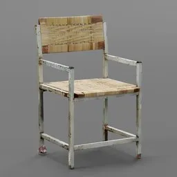 Woven Metal Chair