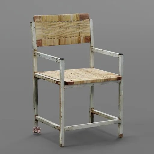 Woven Metal Chair