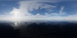 Sunny Cloudy Realistic Sky Day