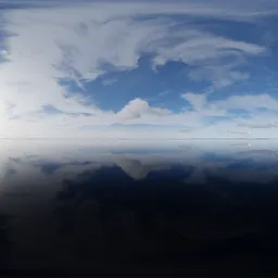 Sunny Cloudy Realistic Sky Day