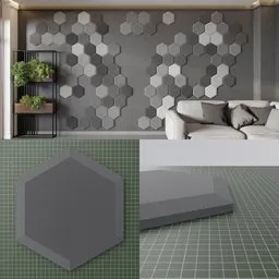 Acoustic Hex Panel