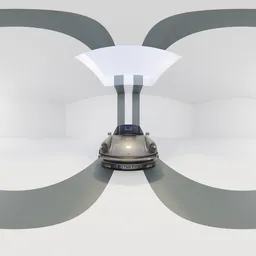 Free Studio car HDRI