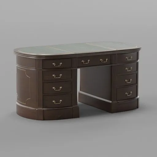 Cambridge Oval Desk