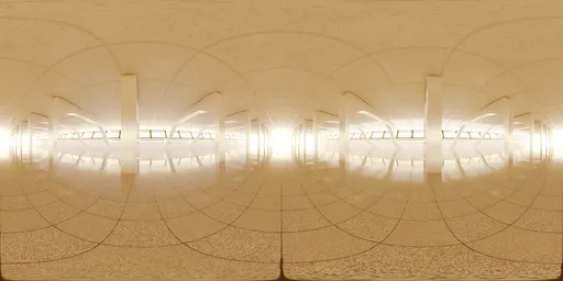 Bright Indoor Hall 16K HDRI