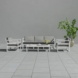 Outdoor Patio Sofa Set