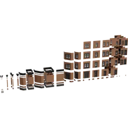 Modular Urban Apartments Facade