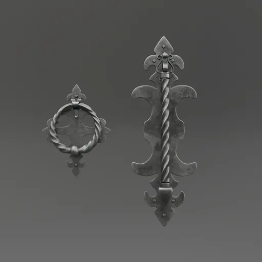Door Handle/Knocker Steel