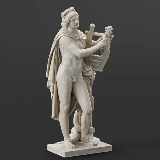 statue of Apollo kitharodoidos