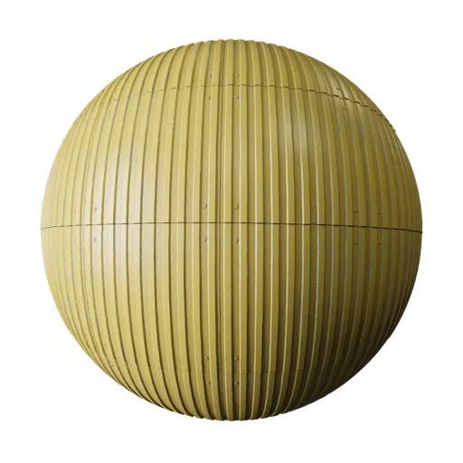 Yellow metal sheet