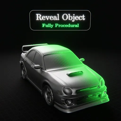 Reveal Object Geo Nodes