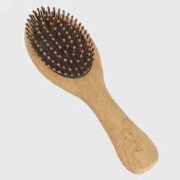 "Get professional-quality hair care with the CRV Hair Comb 3D model for Blender 3D. Featuring fine teeth for gentle detangling and styling, this lightweight wooden brush is perfect for everyday use. Simplify your routine and keep your hair looking neat with the CRV Hair Comb."
