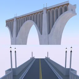 Road viaduct PBR