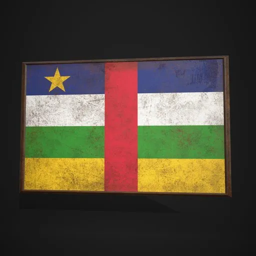Central African Republic Flag
