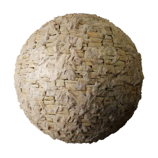 Crumbling Stone Wall