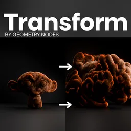 Transform Effect Using Geometry Nodes