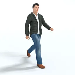 Mark Character Animated